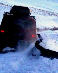 Kar Üzerinde Tekerlekli Adrenalin Keyfi