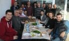 Sanayi Esnafından Futbolculara Hamsi Partisi