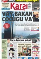 Karşı - 13 Şubat 2014 Manşeti